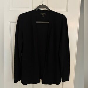 Charter Club Women's Elegant Cashmere Black Cardigan